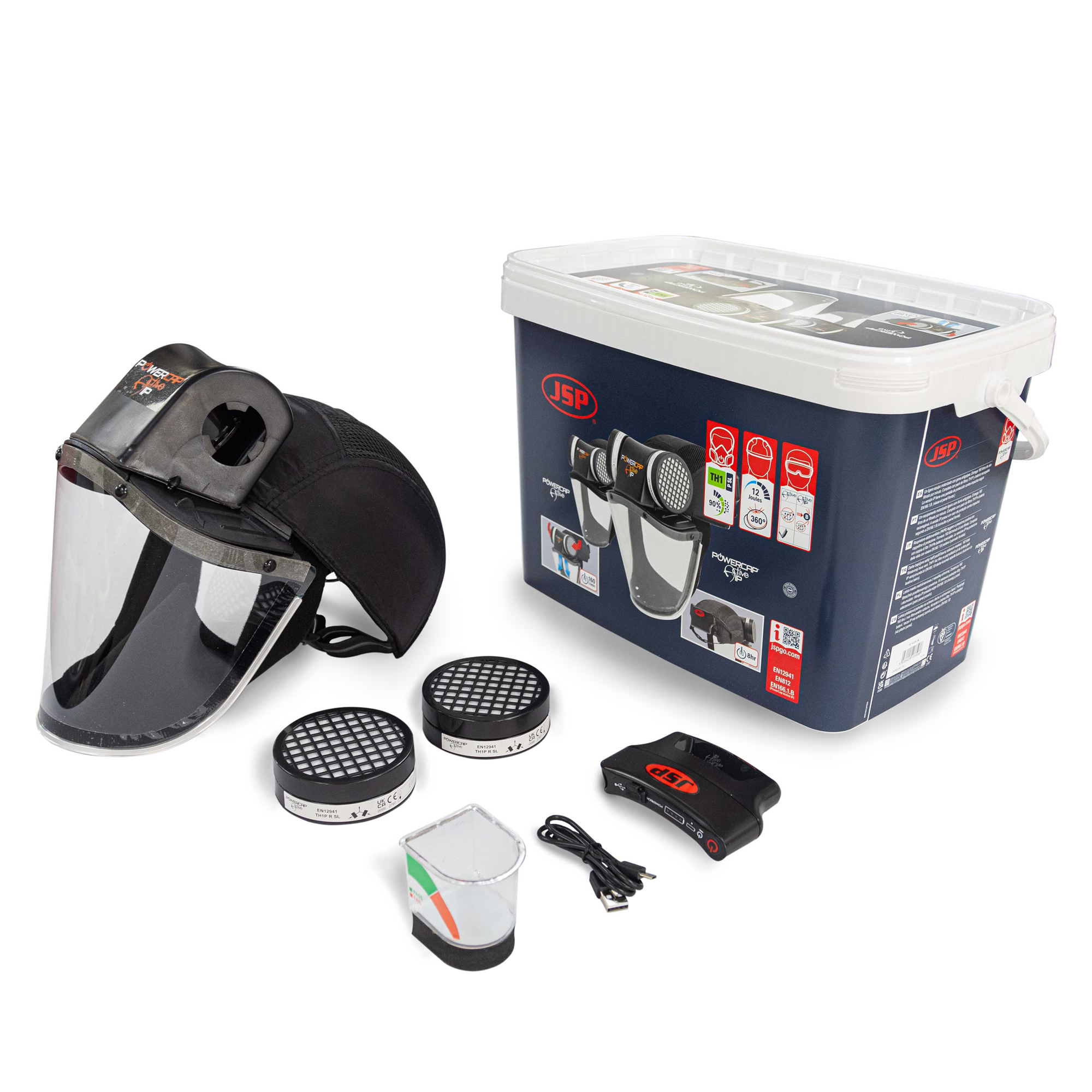 Power Cap Active Powercap® Active™ IP 8hr - Black